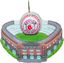 Kurt Adler 3.75&quot; Resin Boston Red Sox Fenway Park Christmas Ornament MB0014RSX - £13.27 GBP