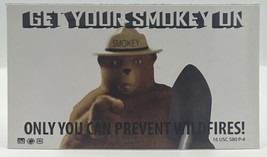  Smokey the Bear &quot;Only You Can Prevent Forest Fires&quot; Magnet  - £3.89 GBP