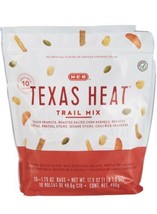 Texas Heat Multipack trail mix. 10 count 1.75oz bags. 2 pack bundle. - $49.47