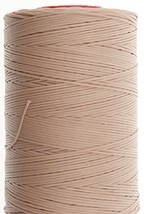 0.6mm Beige Ritza 25 Tiger Wax Thread For Hand Sewing. 25 - 125m length (125m) - $25.48