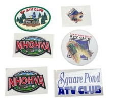 Lot of 6 ATV Club New Hampshire decal Stickers - $8.99