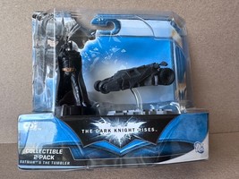 Batman: The Dark Knight Rises - Mini Collectible Batman &amp; The Tumbler 2-... - $8.86