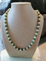 Handmade New zealand Jade green stone / Toki matte pendant / long necklace - £140.80 GBP