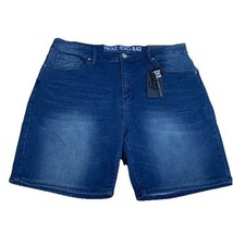VGB Vintage Genes Black Slim Fit Comfort French Terry Denim Shorts Men’s... - $36.63