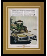 1968 Pontiac Lemans Hardtop Coupe Framed 11x14 ORIGINAL Vintage Advertis... - £35.08 GBP