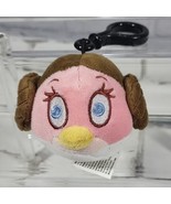 Angry Bird Star Wars Princess Leia Clip on Plush Toy Keychain Backpack  - $11.88