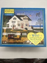 Charles Wysocki’s Americana 1000 Piece Puzzle Pickwick Cottage - $14.99
