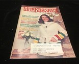 Workbasket Magazine February 1977 Knit Belted Striped Cardigan Sweater - $7.50