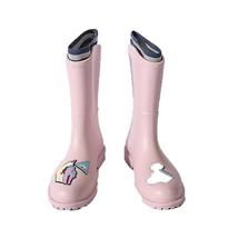 Womens Waterproof Boots Outdoor Middle Tube Pvc Rain Boots Non-slip Wate... - $54.00