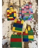 Vintage Lot 120+ Piece Interlocking Mega Blocks - €28,14 EUR