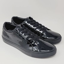 Steve Madden Women&#39;s Sneakers Size 9 M Patent Leather Black Casual Shoes - $74.87