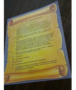 Los Diez Mandamientos de Dios  the  Ten Commandments OF GOD SPANISH - $685.31 MXN
