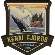Kenai Fjords National Park Acrylic Magnet - £5.18 GBP