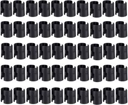 AHCUTE 100 Pack Wire Shelving Shelf Lock Clips for Post - Shelving Sleeves Repla - £12.09 GBP