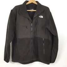 The North Face Windbreaker Jacket Men Size XL Black Embroidered Logo Long Sleeve - $59.39