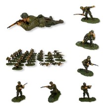 HUGE Lot 2003 Unimax Forces of Valor 1:32 WWII US Army Airborne 31 Figures VGUC - £115.36 GBP