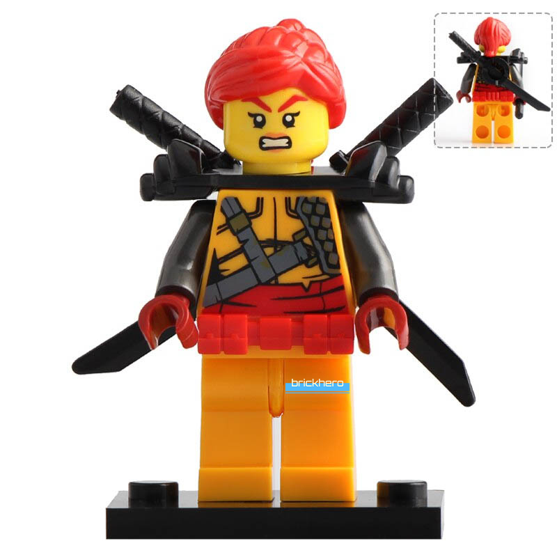 Skylor Ninjago Hunted Custom Printed Lego Compatible Minifigure Brick Toys Gift