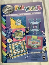 Hot off the Press Paper Flair Fun Words Card Kit - €7,81 EUR