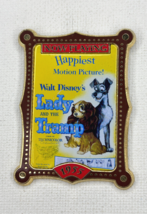 Disney 2001 DS Lady And The Tramp Poster 100 Years Of Dreams #80 Pin#8351 - $18.00