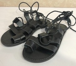 Mossimo Black Size 6 Six Womens Sandals Flip Flops - $11.82