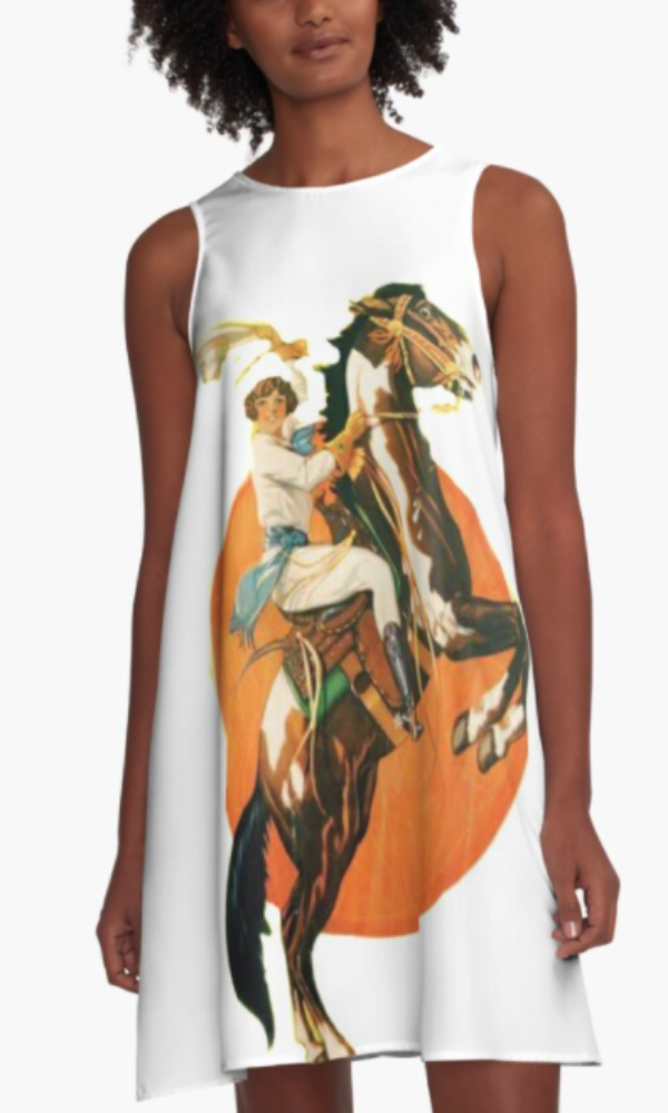 Cowgirl Kim Vintage Cowgirl A-Line Dress