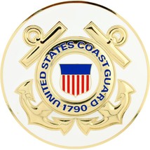 U.S. Coast Guard Medallion 4&quot; - £14.28 GBP