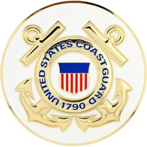 U.S. Coast Guard Medallion 4&quot; - £14.37 GBP