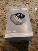Fitbit Sense Advanced Health & Fitness Tracker Smartwatch-New In Box-Grey/Silver - $193.05