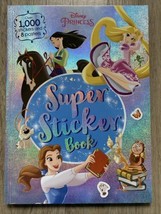 2018 Disney Princess Super Sticker Book Over 1000 Stickers &amp; 8 Posters NEW - £14.39 GBP