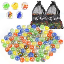 250 Pcs Marbles Bulk Assorted Colors Glass Marbles, Cat Eyes Round Marbles Toy F - £20.77 GBP