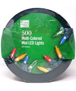 HOME ACCENTS HOLIDAY 1002 500 472 500CT MULTI-COLORED MINI LED 145&#39; - NEW - €42,79 EUR
