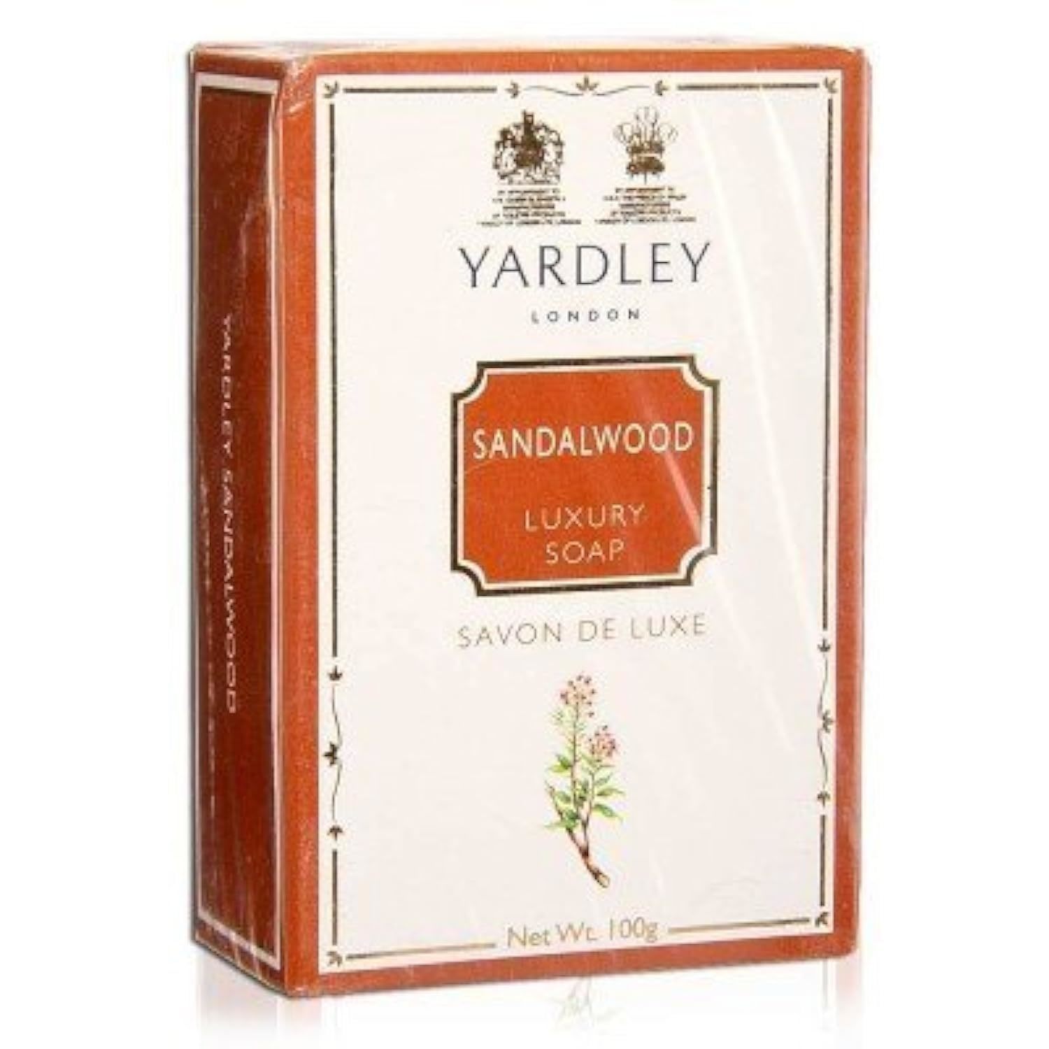 Yardley Sandalwood Luxury Soap (100G) (Pack Of 3) - £27.17 GBP