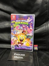 Nickelodeon All Star Brawl Nintendo Switch Item and Box Video Game - £18.66 GBP
