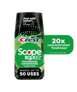 Crest Scope Squeez Mouthwash Concentrate, Original Mint Flavor, 50mL Bot... - $226.95 MXN