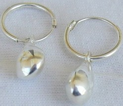 As1-drops silver mini earrings - $189.28 MXN