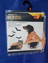 Vibrant Life Halloween Dog Costume and Cat Costume: Pizza, Size S - £10.37 GBP