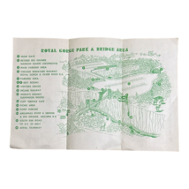 Vintage Royal Gorge Park And Bridge Area Map Canon City Colorado Tourist... - £4.72 GBP