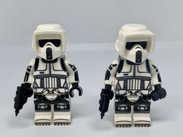 Ktoys Building 2 Scout Trooper Minifigures Star Wars Imperial Army Minifigure - £11.30 GBP