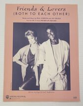 *L4) Friends and Lovers - Jay Gruska - Paul Gordon - Vintage Sheet Music - $9.89