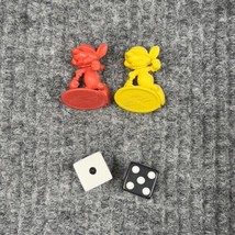 Mousetrap Hasbro 2004 Game Replacement Parts Lot of 4 Pieces 1” Mice And... - £9.14 GBP