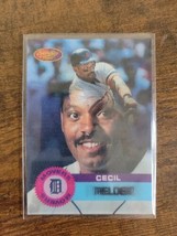 1994 Sportflics 2000 Movers #MM3 Cecil Fielder - Detroit Tigers - MLB - £1.54 GBP