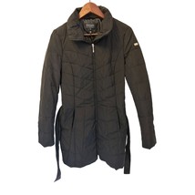 Escada Goose Down Black Puffer Coat Jacket Size 36 - $69.29