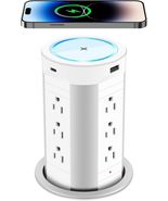 Power Distribution Unit Pop Up Countertop Power Outlet with USB Ports - $54.45