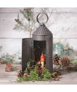 Chimney Lantern Light in Kettle Black Tin 18 inch tall - $1,981.16 MXN