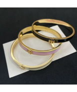 Simple Enamel Glaze Painted Bracelet,Elegant Jewelry,Stacking Enamel Bra... - $55.99