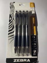Zebra G-301 Stainless Steel Retractable Gel Pen, Medium Point, 0.7mm, Black I... - £7.91 GBP