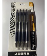 Zebra G-301 Stainless Steel Retractable Gel Pen, Medium Point, 0.7mm, Bl... - £7.78 GBP