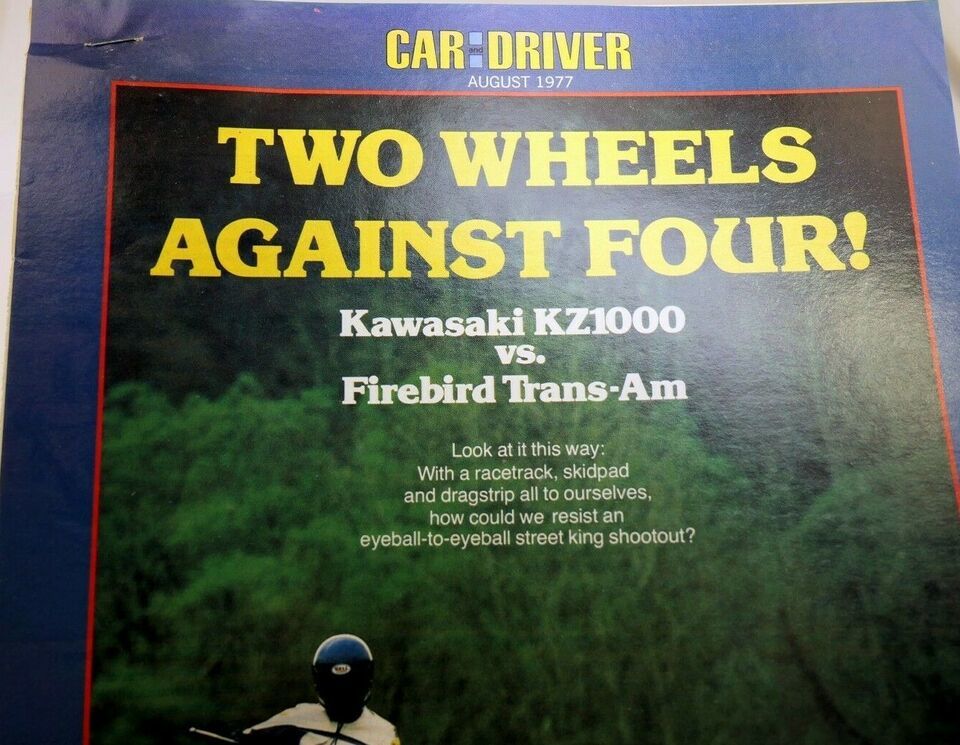 Pontiac Firebird 1977 Car &amp; Driver  Magazine clipping advertisement Ad - $8.22