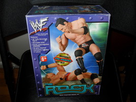 1999 WWE The Rock Snap Together Model Kit 10 &quot; Figure In The - £43.95 GBP