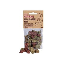 Small animal treats Strawberry &amp; Apple Bunnies 100g  - £4.62 GBP